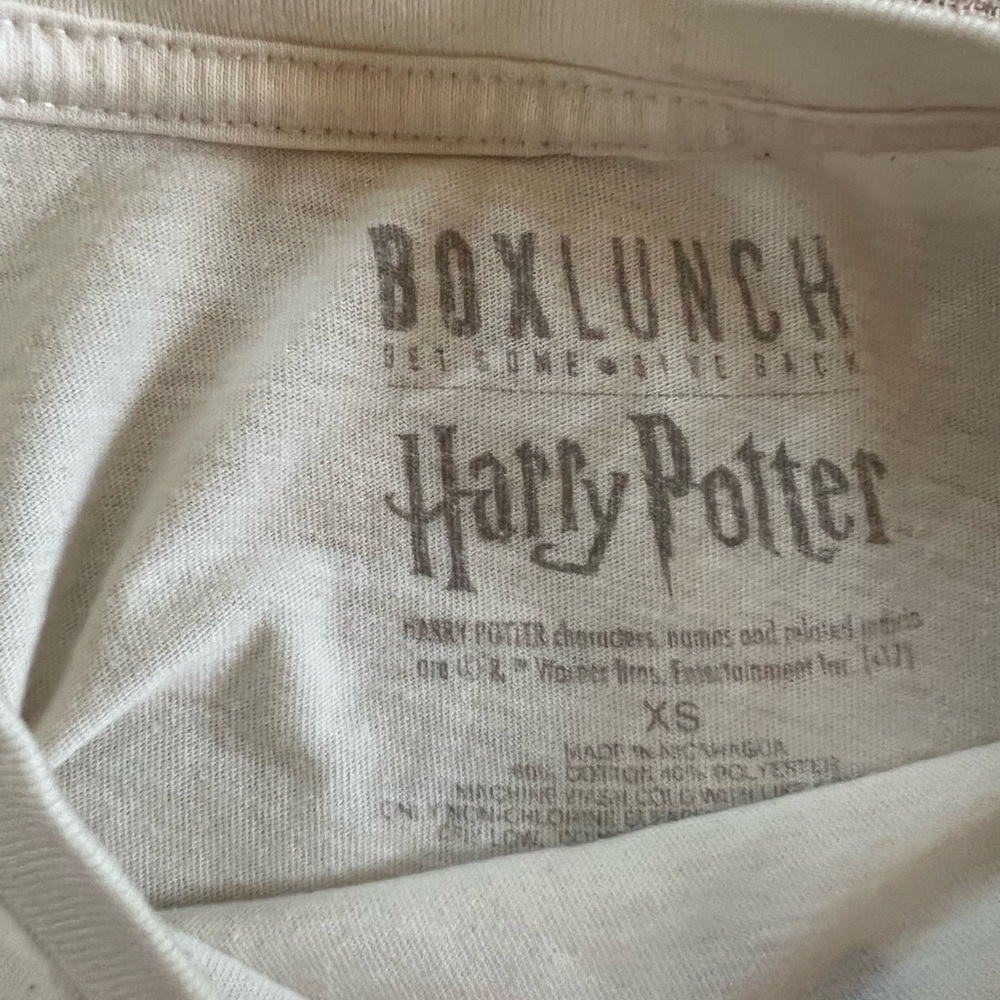 Harry Potter Always Cream Graphic Tee - Picture 3 of 3